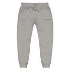 Ethereum ETH Embroidered Sweatpants - carbon grey front view