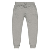 Ethereum ETH Embroidered Sweatpants - carbon grey front view