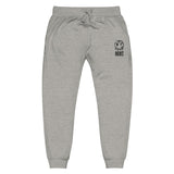 REKT Style 2 Embroidered Sweatpants - carbon grey front view