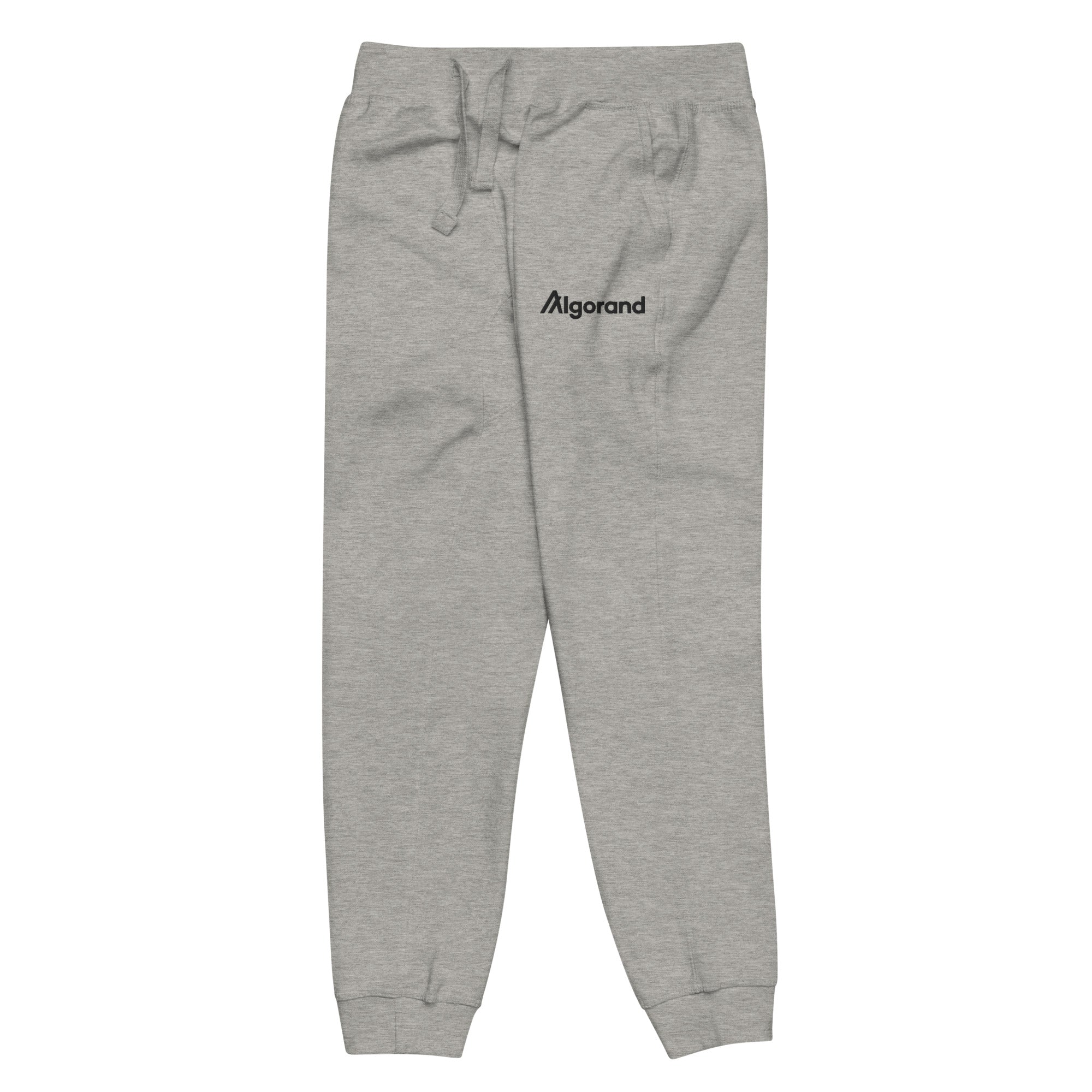 Embroidered Algorand Unisex Fleece Jogger Sweatpants