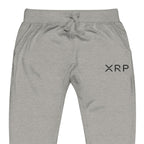 Embroidered XRP Sweatpants - carbon grey zoomed embroidery