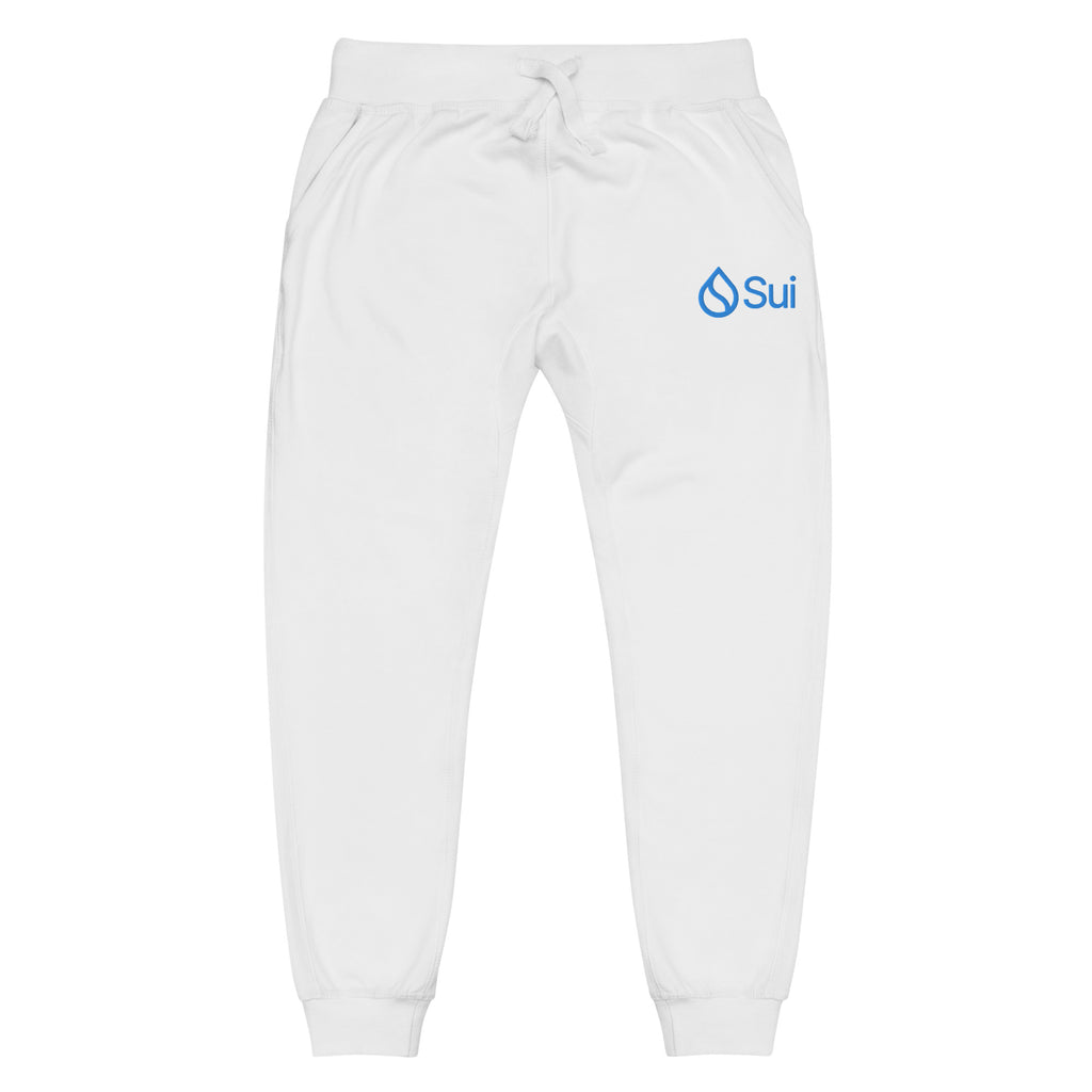 Embroidered Sui Unisex Fleece Jogger Sweatpants