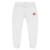 Embroidered Satoshi Nakamoto Unisex Fleece Jogger Sweatpants