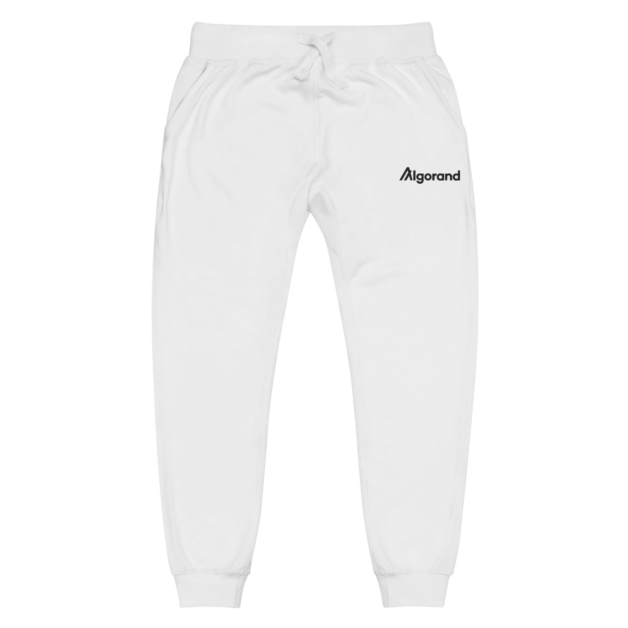 Embroidered Algorand Unisex Fleece Jogger Sweatpants