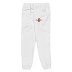 Embroidered Satoshi Nakamoto Unisex Fleece Jogger Sweatpants