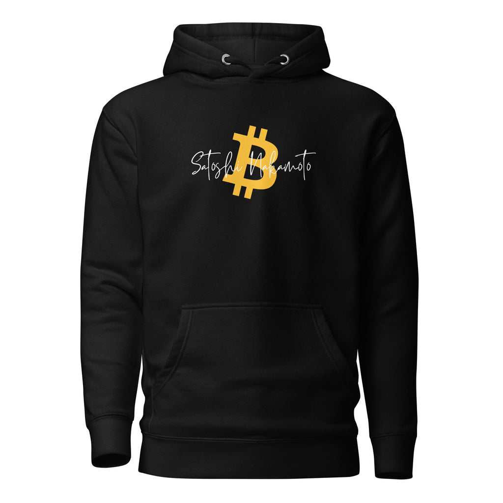 Satoshi Nakamoto Hoodie - back view