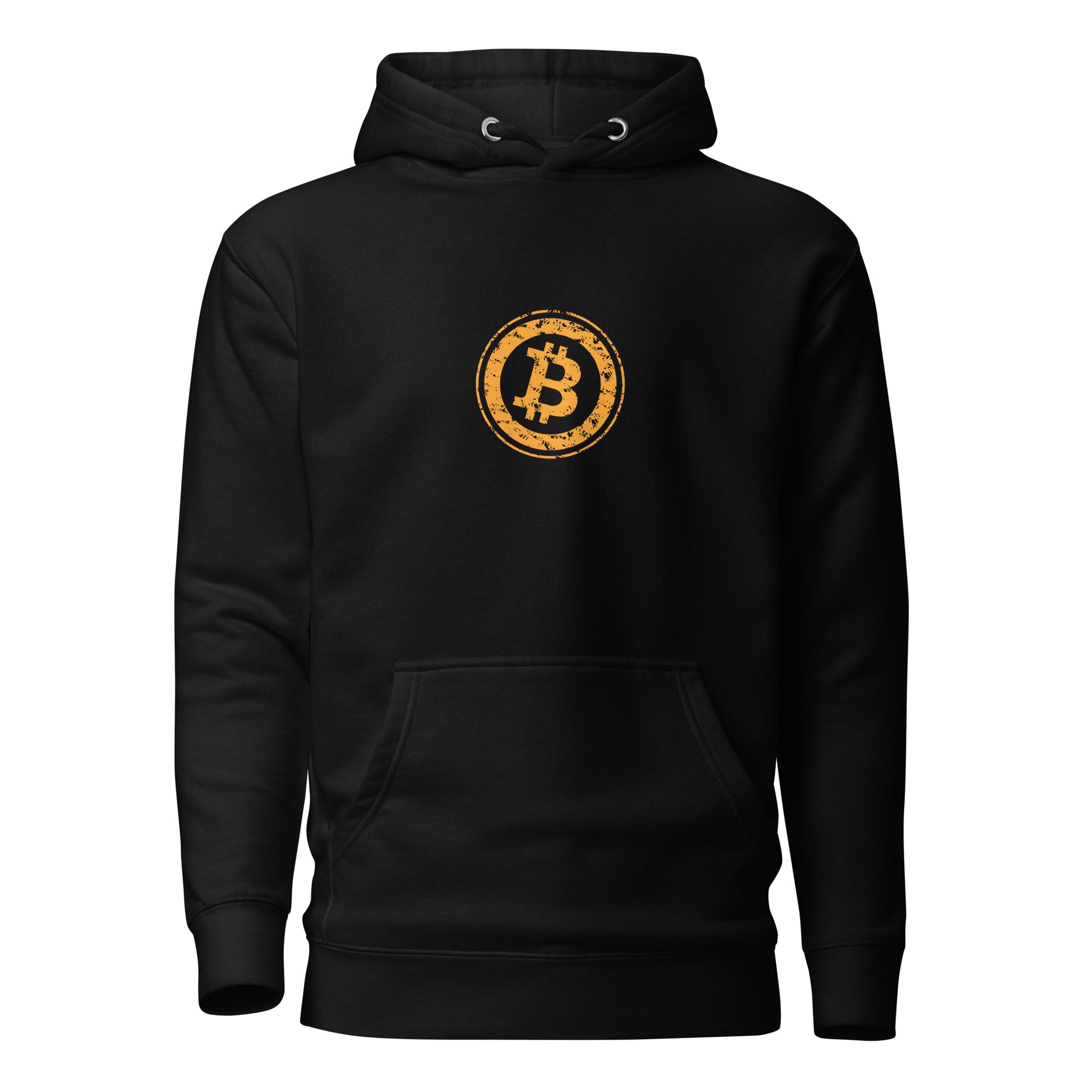 Bitcoin Soft Cotton Pullover Hoodie