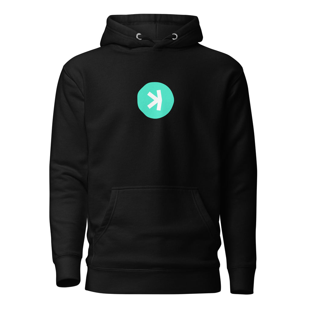 Kaspa Hoodie - back view