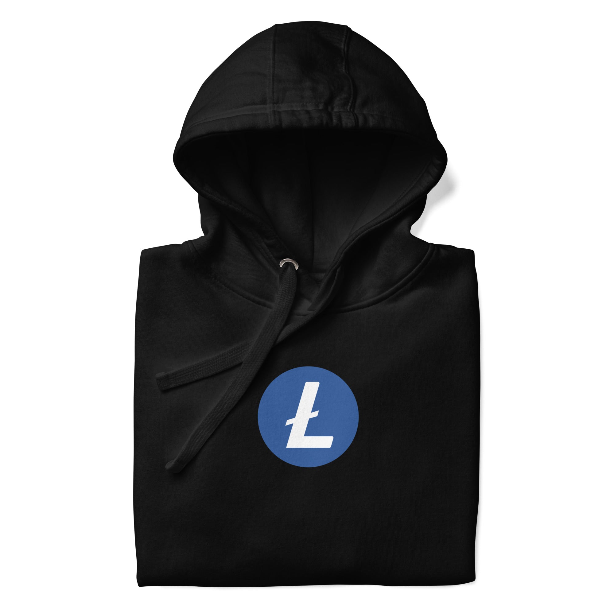 Litecoin Soft Cotton Pullover Hoodie