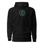 Kaspa Outline Hoodie - back view