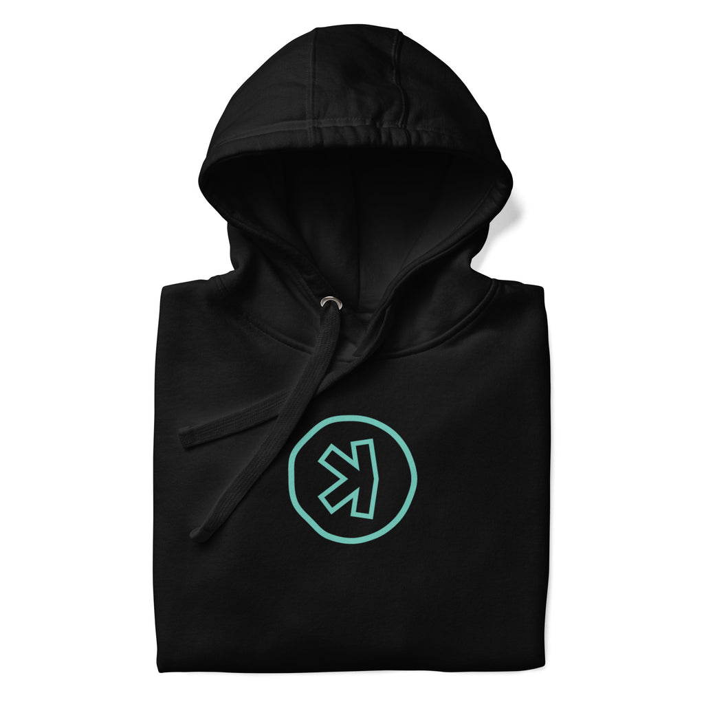 Kaspa Outline Soft Cotton Pullover Hoodie