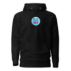 Brett crypto hoodie - back view black