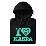 I Love Kaspa Soft Cotton Pullover Hoodie
