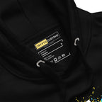 Bitcoin Splat Soft Cotton Pullover Hoodie