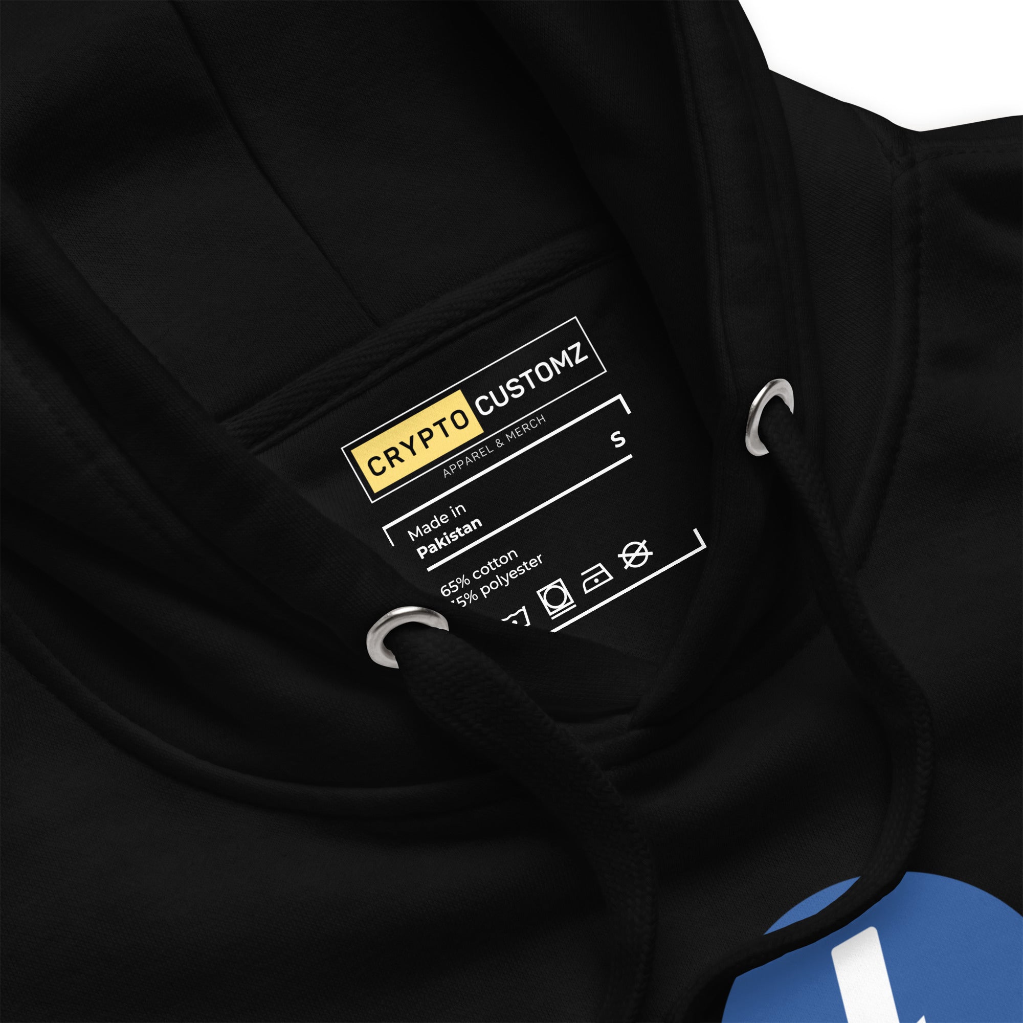 Litecoin Soft Cotton Pullover Hoodie