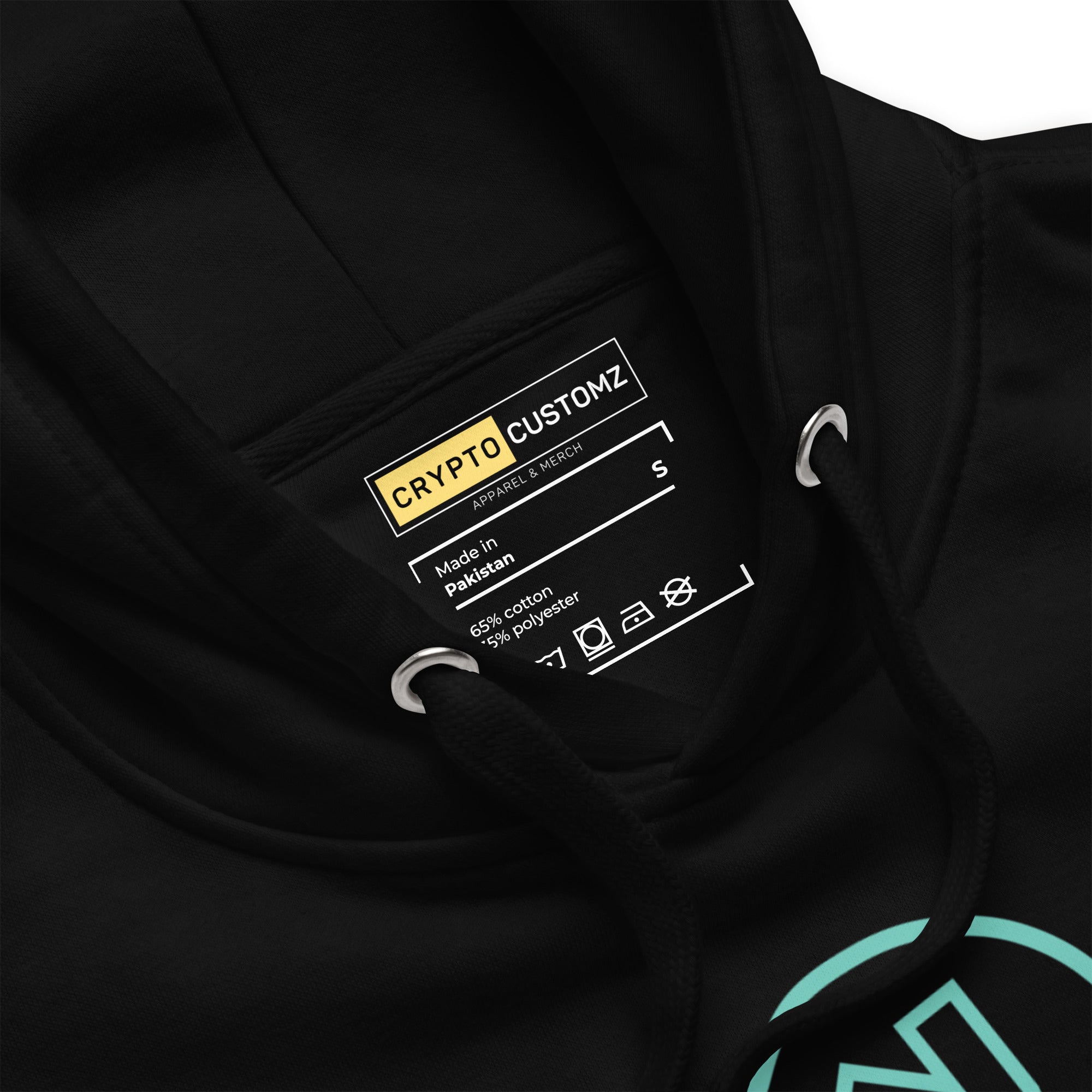 Kaspa Outline Soft Cotton Pullover Hoodie