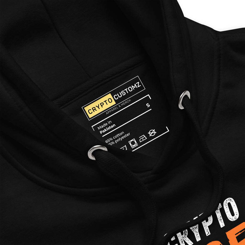 Crypto Degen Soft Cotton Pullover Hoodie