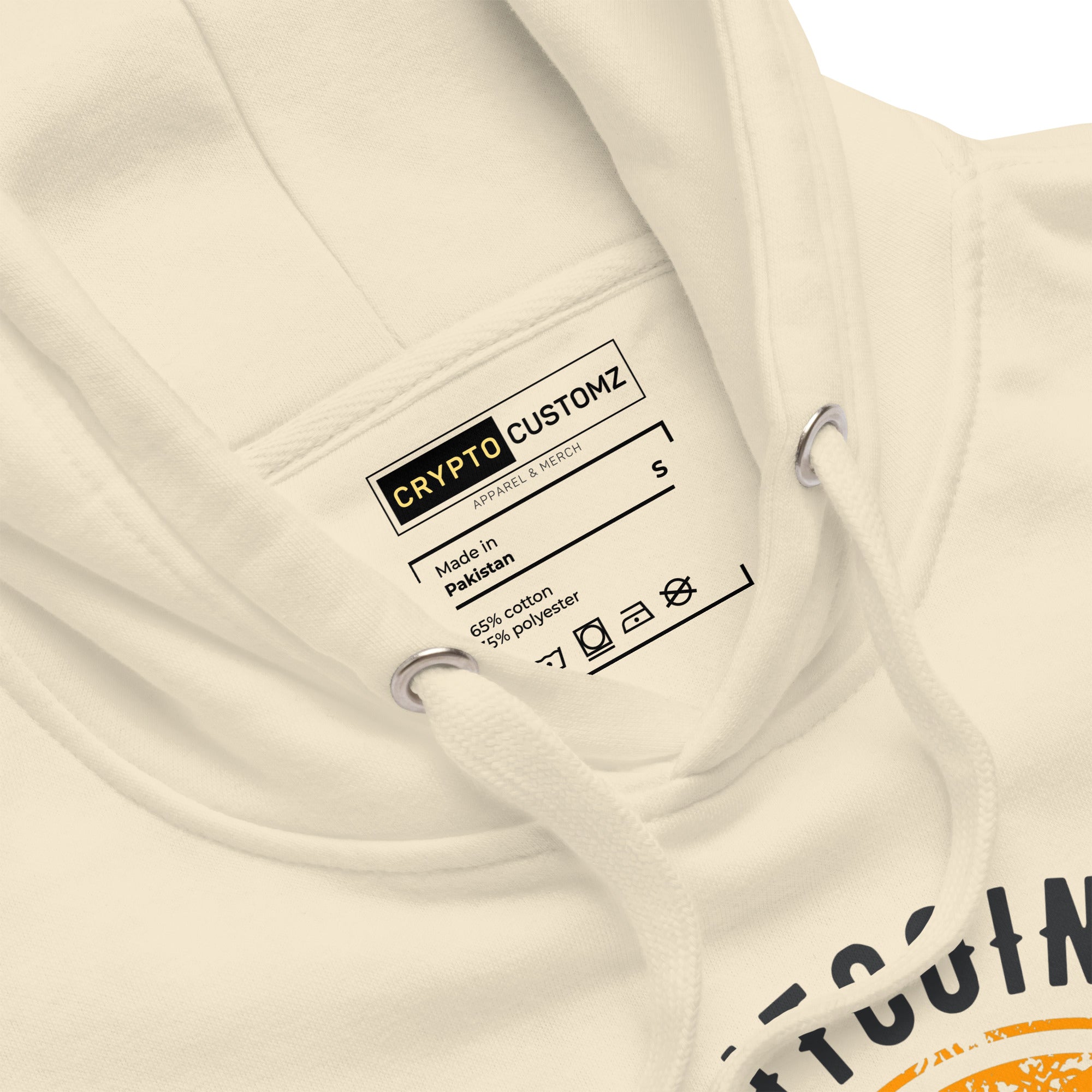 Bitcoin Est. 2009 Soft Cotton Pullover Hoodie