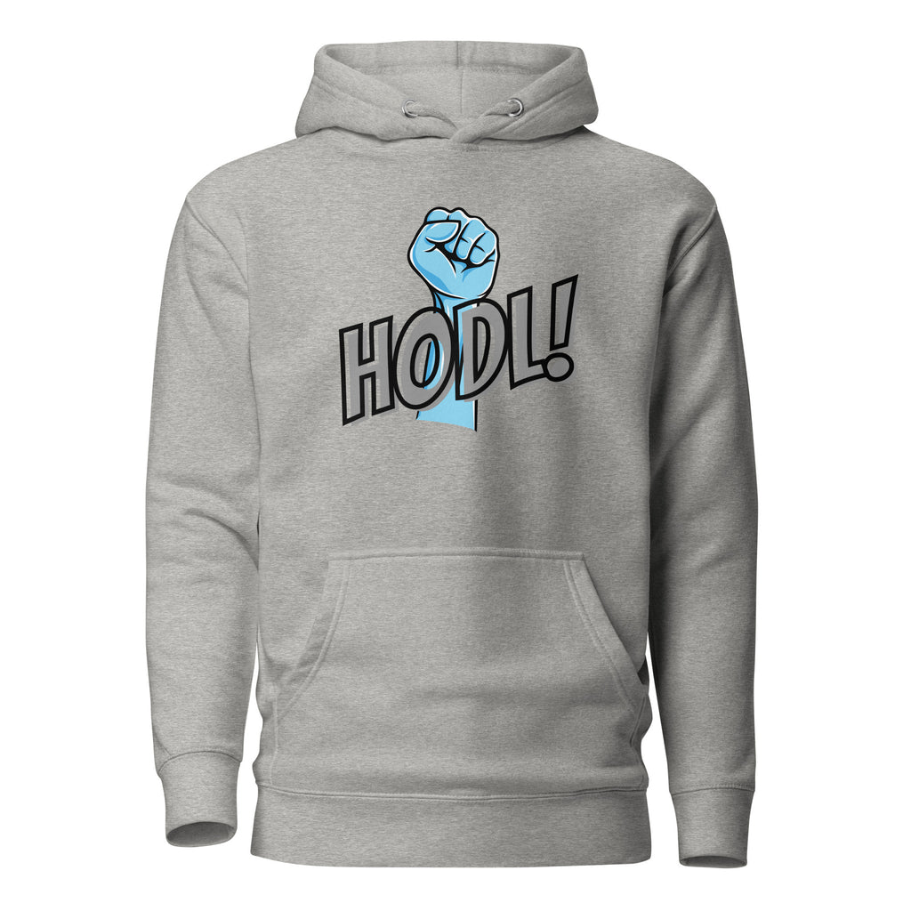 HODL Hoodie - front view white
