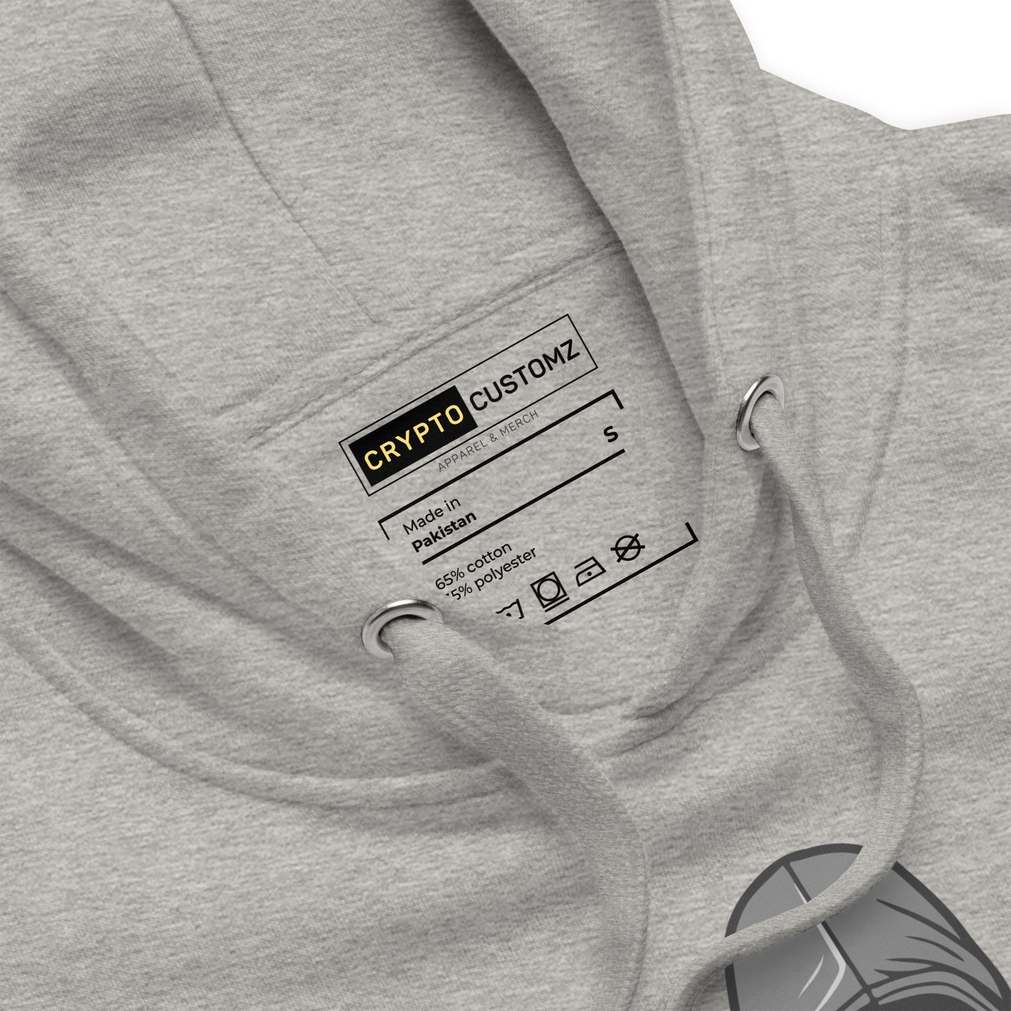 Hooded Satoshi Soft Cotton Pullover Hoodie