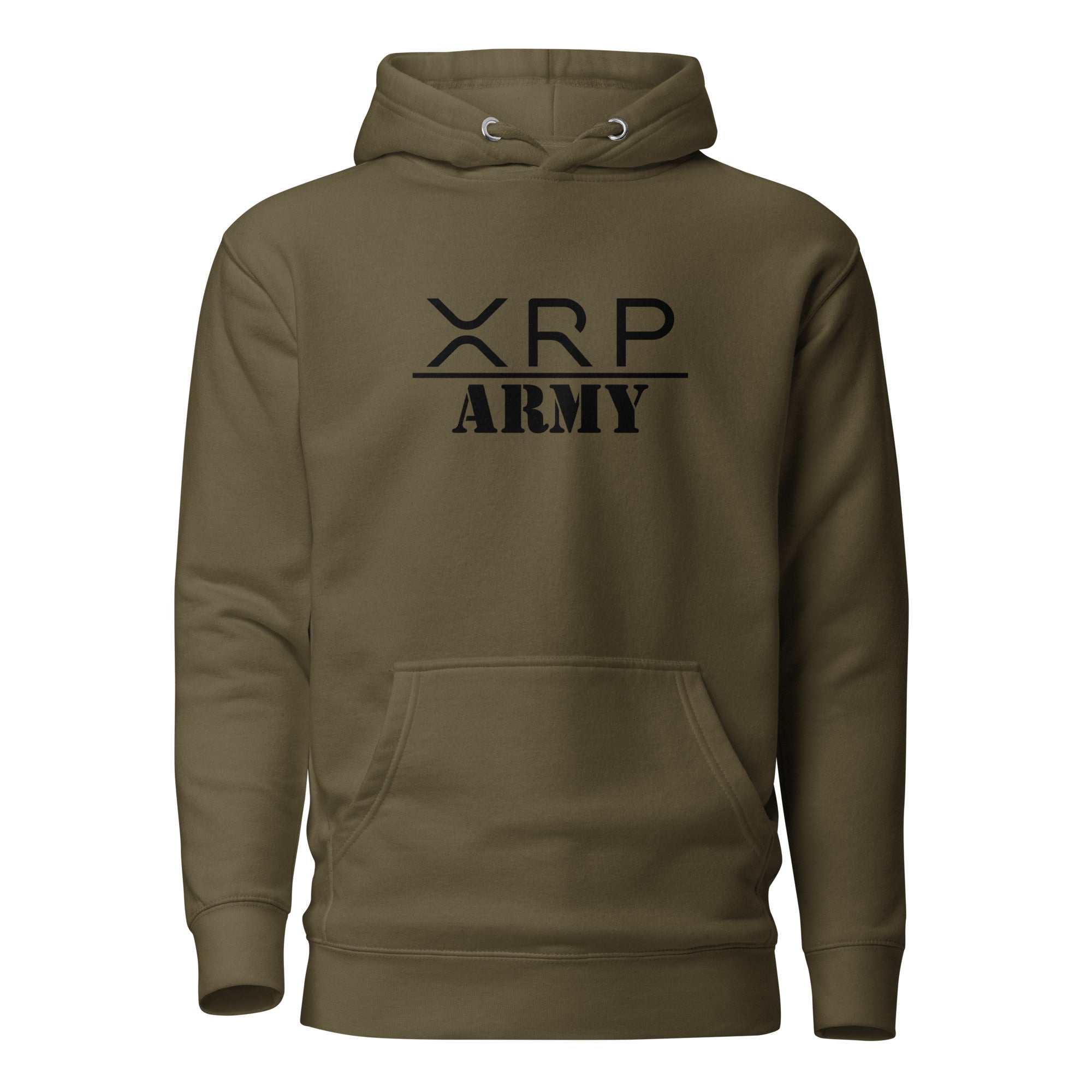 XRP Army Soft Cotton Pullover Hoodie