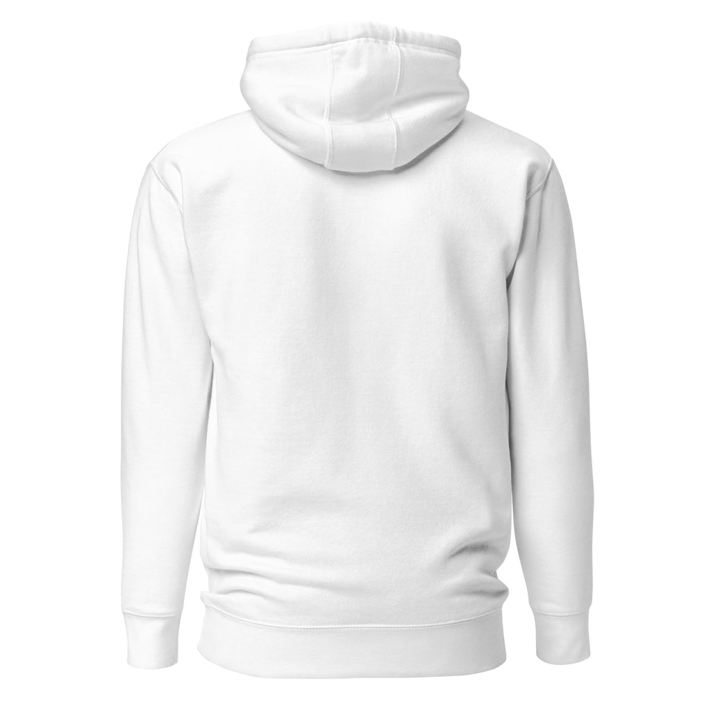 I Love Kaspa crypto hoodie - back view black
