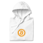 Bitcoin Pullover Hoodie - lifestyle worn view