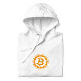 Bitcoin Pullover Hoodie - lifestyle worn view