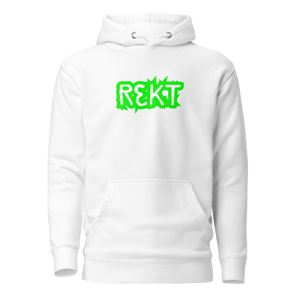 REKT Cotton Hoodie - back view