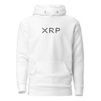 XRP Ripple Crypto Pullover Hoodie - front view with XRP graphic