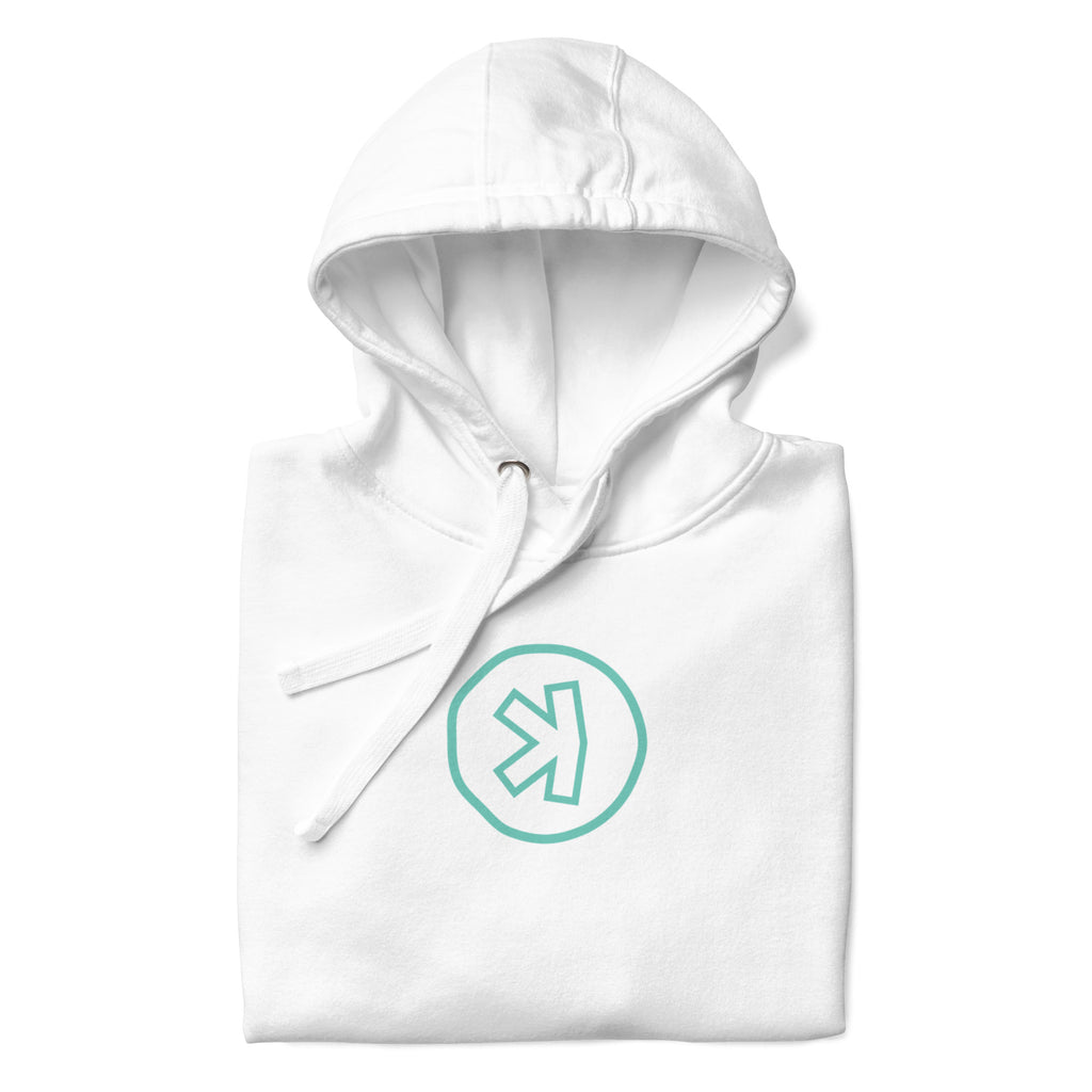 Kaspa KAS Outline Pullover Hoodie - lifestyle worn view