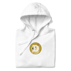 Dogecoin Soft Cotton Pullover Hoodie
