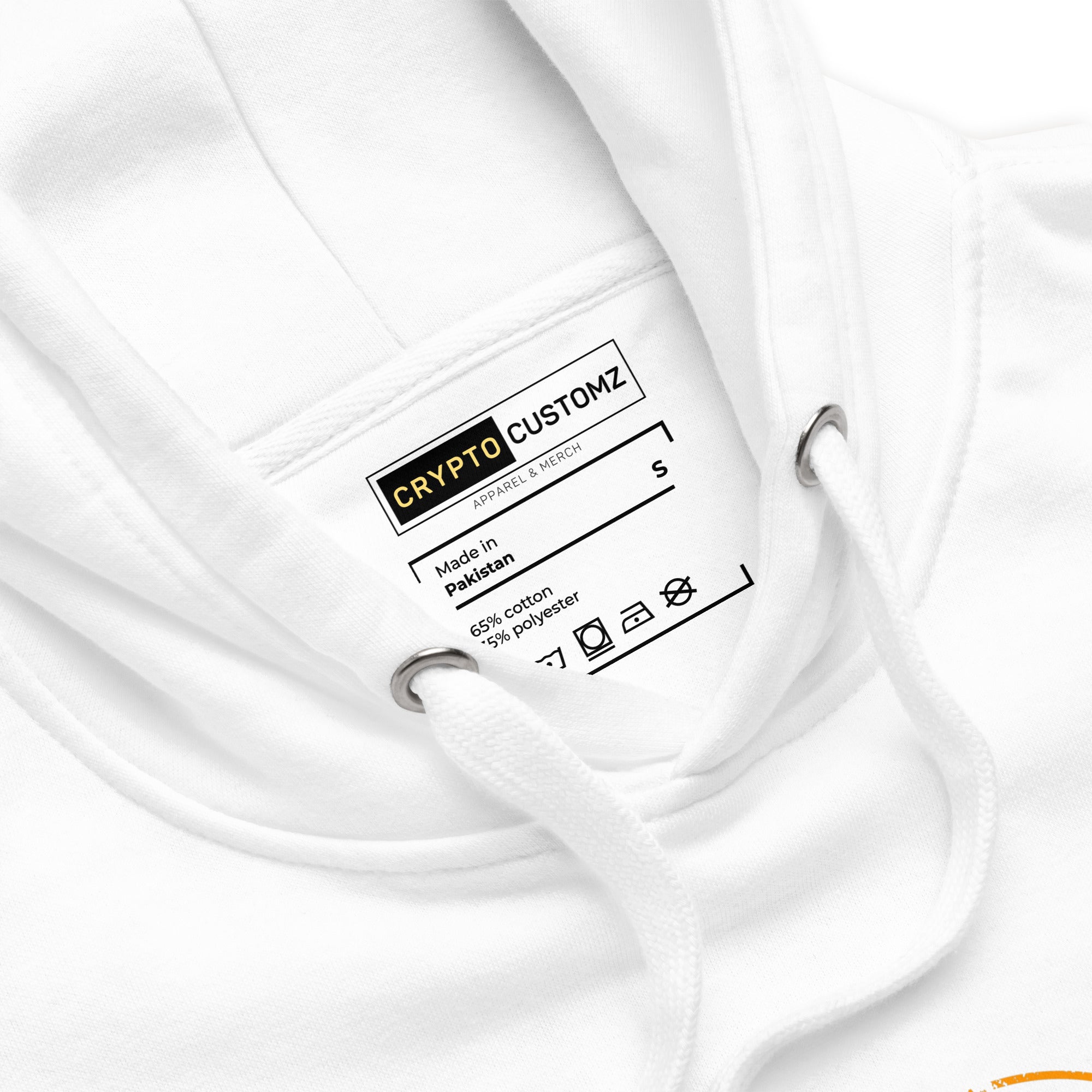 Bitcoin Soft Cotton Pullover Hoodie