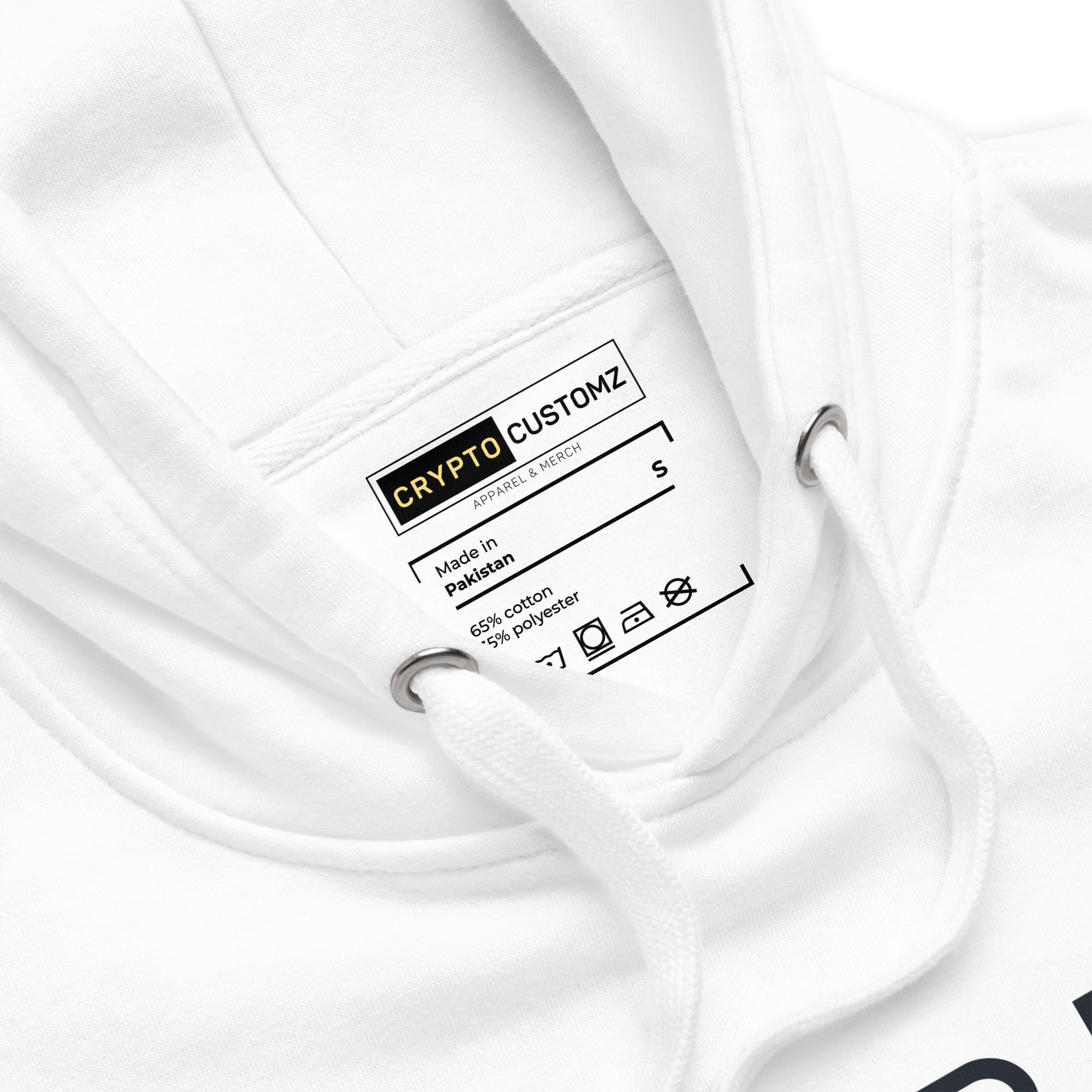 XRP Soft Cotton Pullover Hoodie