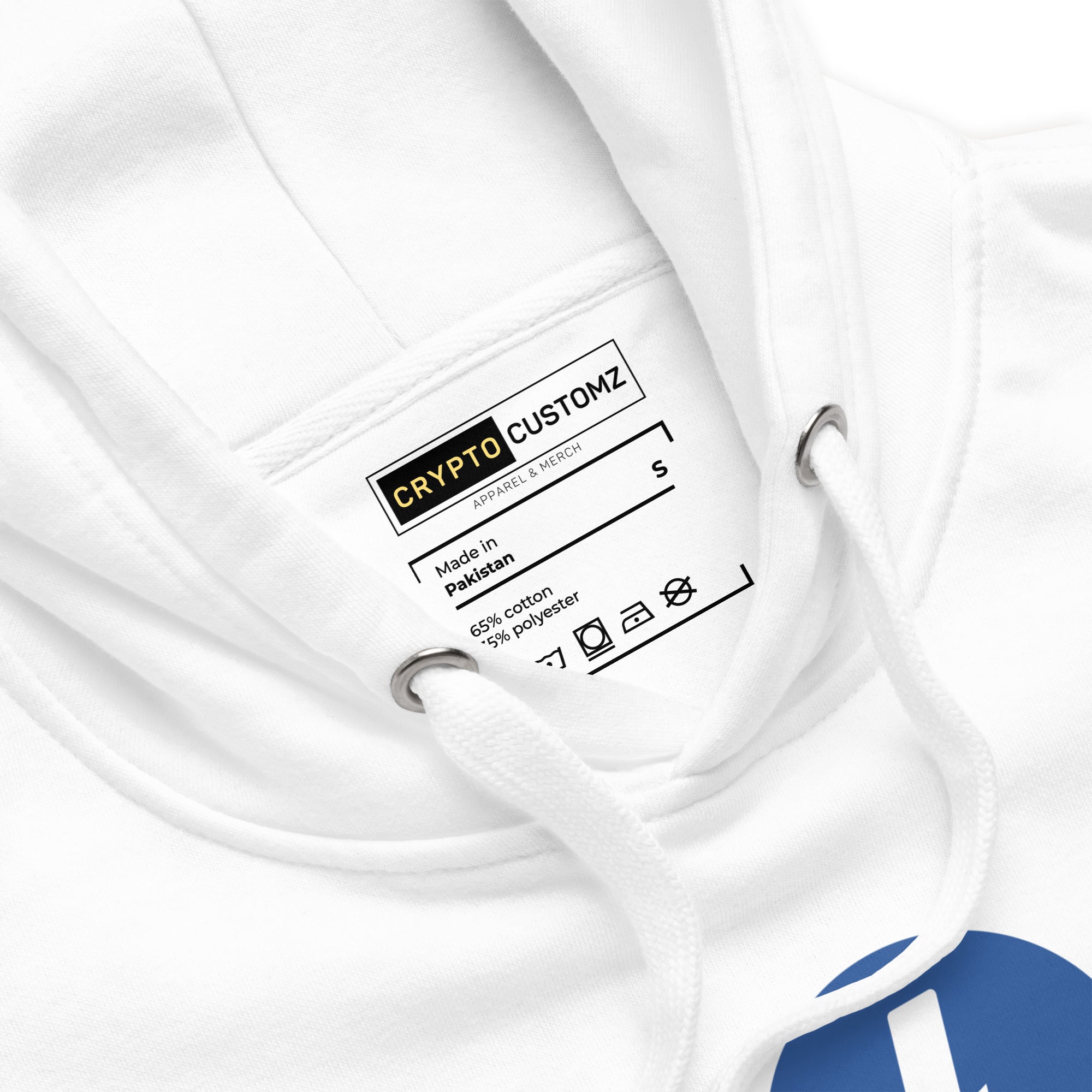 Litecoin Soft Cotton Pullover Hoodie