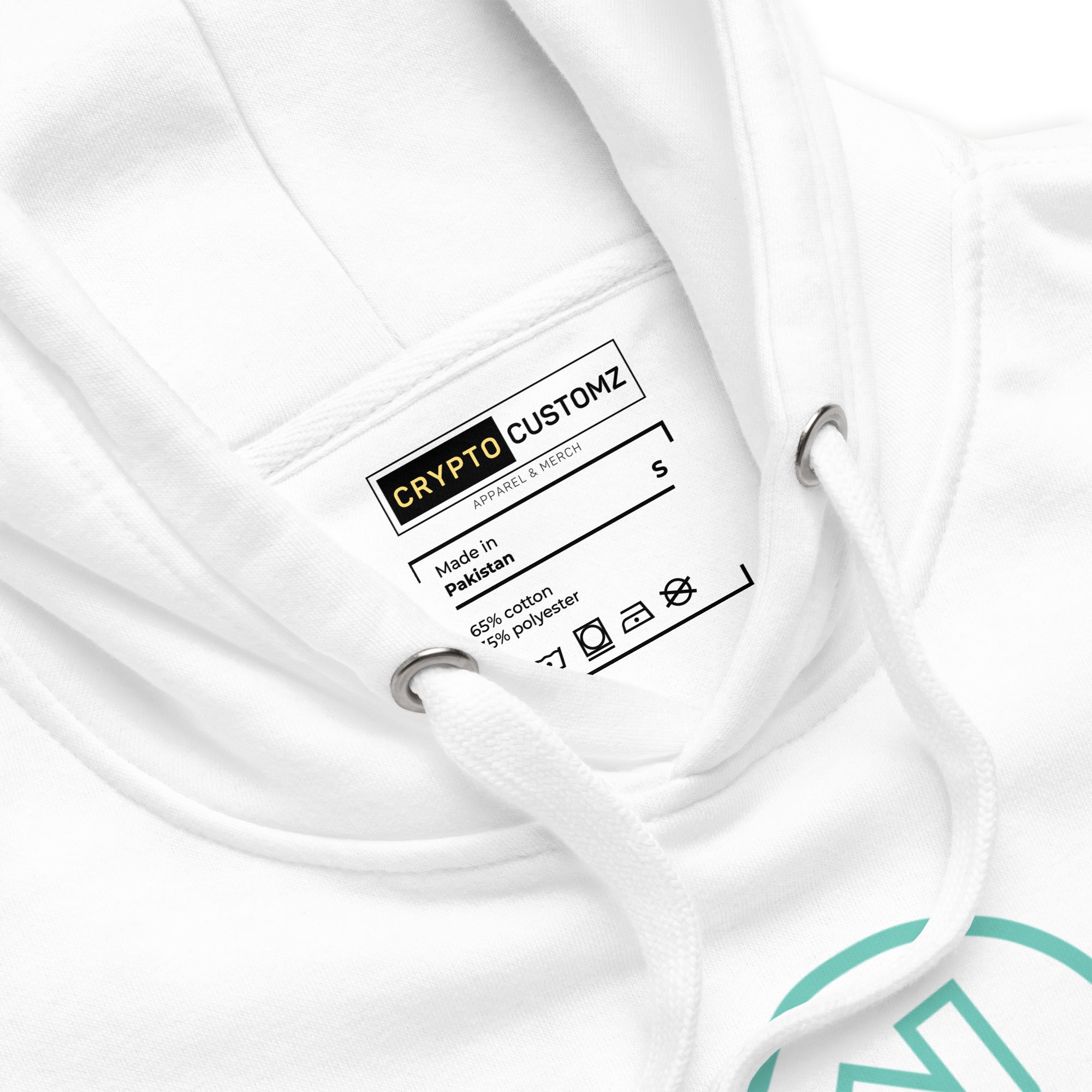 Kaspa Outline Soft Cotton Pullover Hoodie