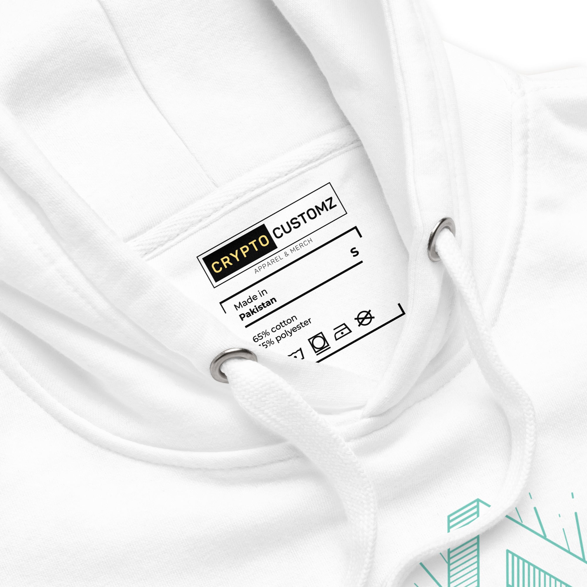 Kaspa Trilema Solved Soft Cotton Pullover Hoodie