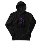 The Fud King Throne Crypto Graphic Hoodie - back view