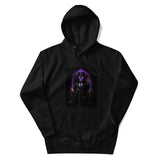 The Fud King Throne Crypto Graphic Hoodie - back view