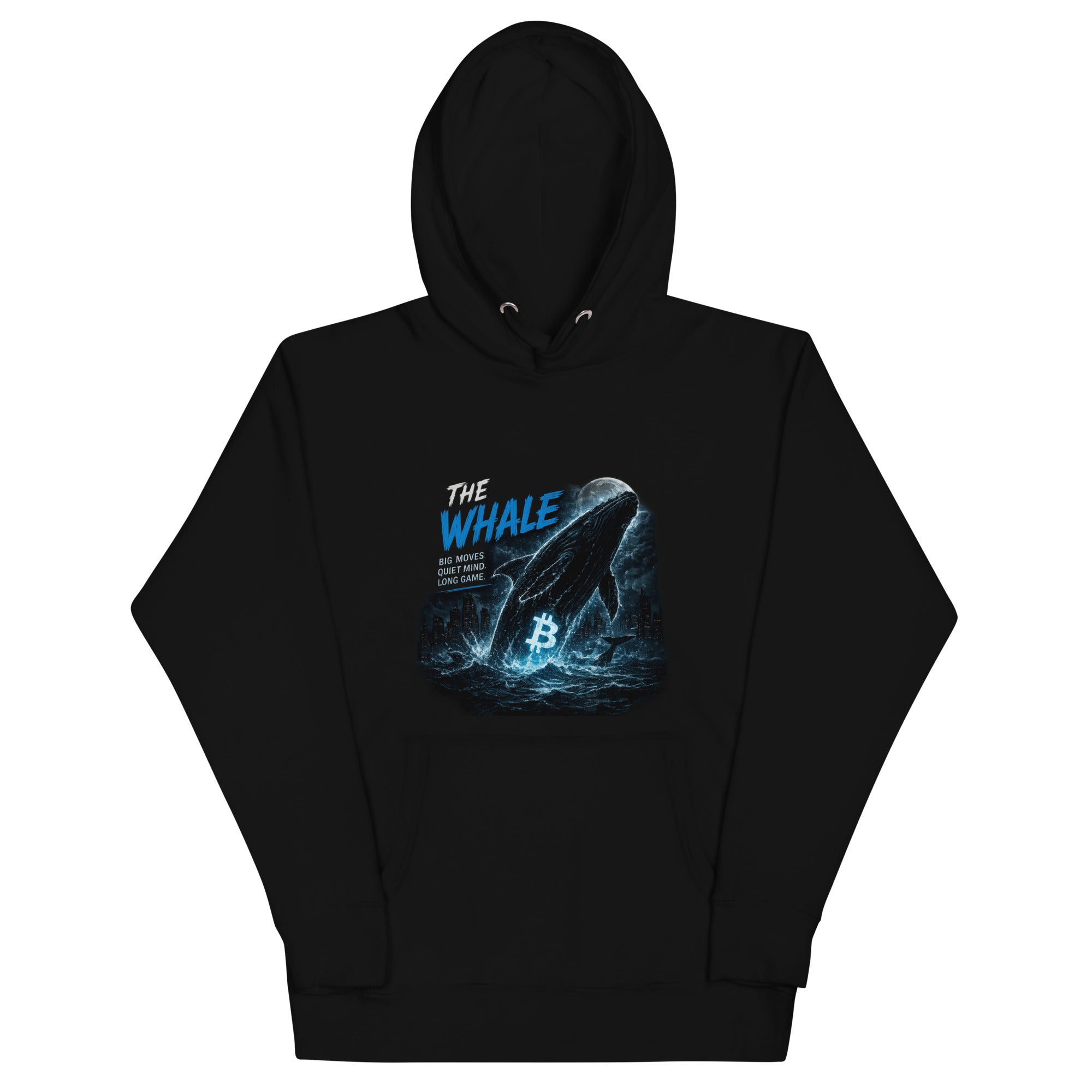 The Crypto Graphic Hoodie - back view