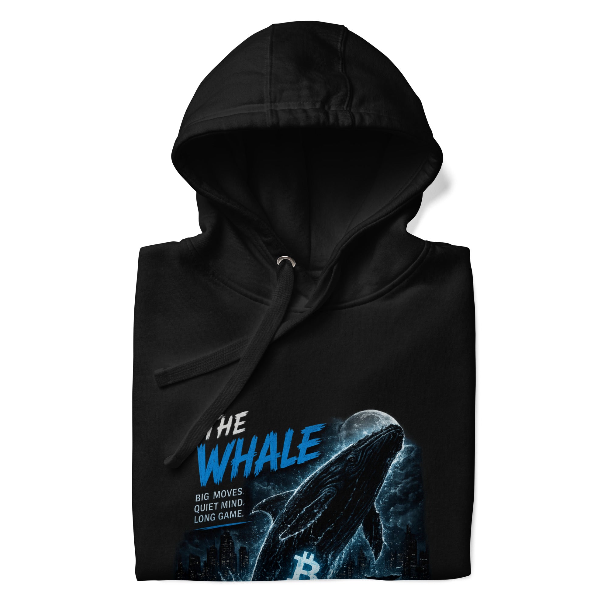 The Crypto Graphic Hoodie - front view white