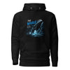 The Crypto Graphic Hoodie - front view black