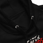 Paper Hands Reaper Crypto Graphic Hoodie - product detail closeup