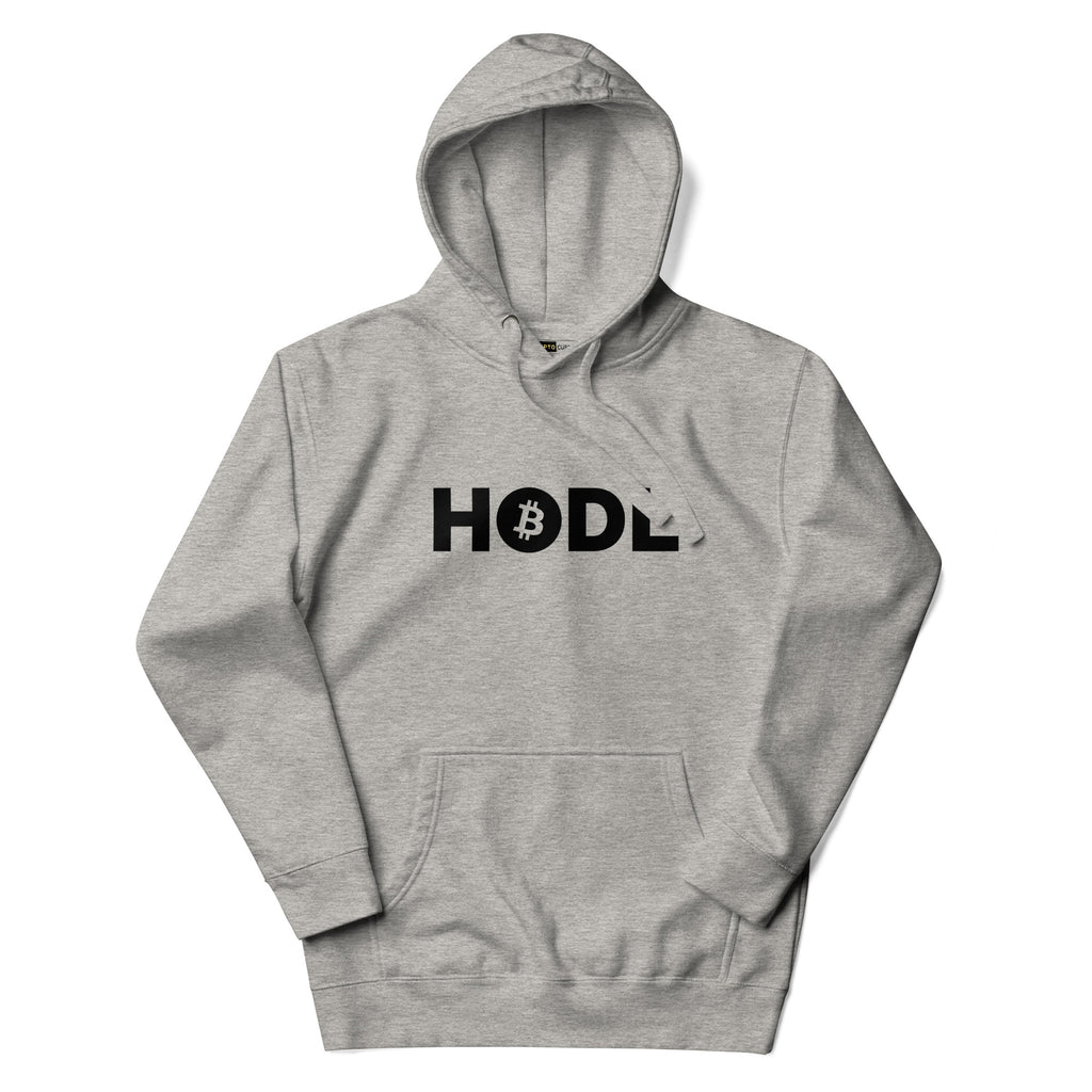 HODL Bitcoin Soft Cotton Pullover Hoodie