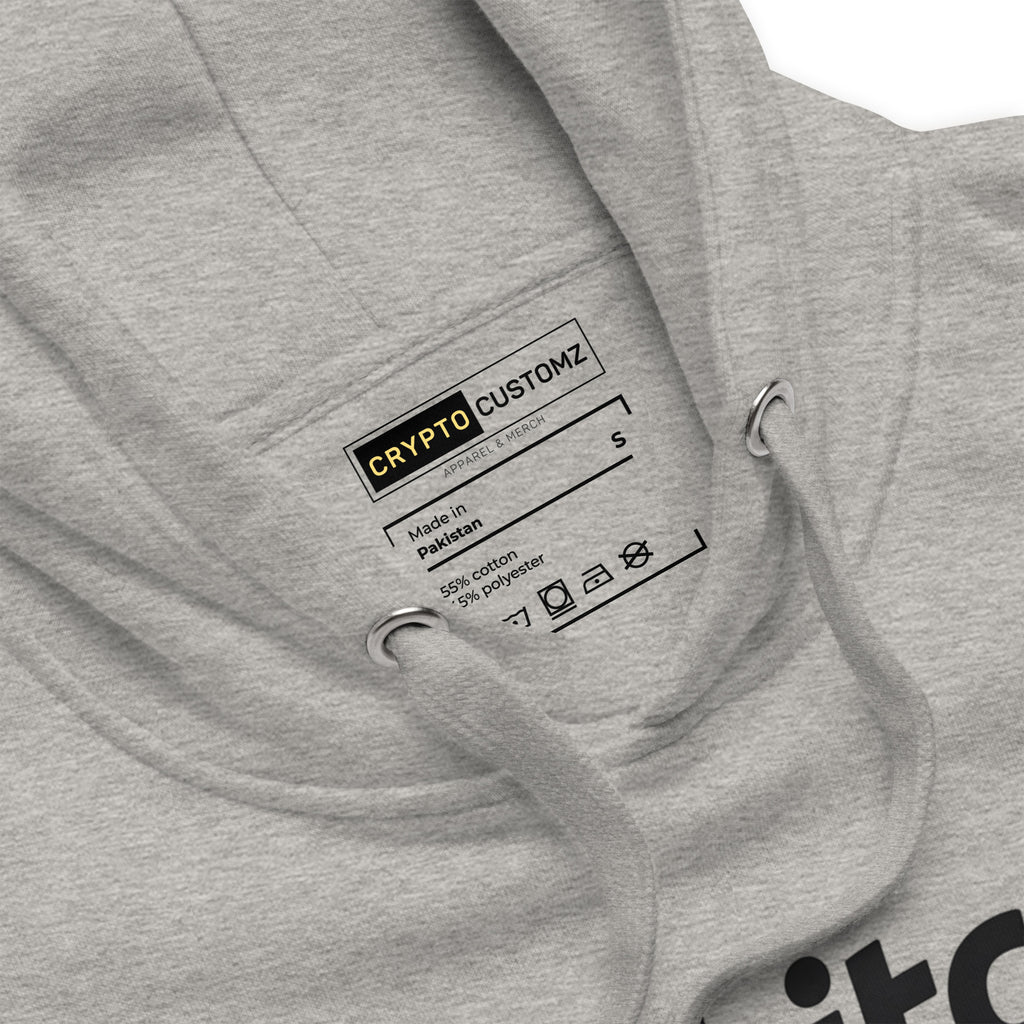 Bitcoin Maxi Soft Cotton Crypto Hoodie