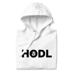 HODL Bitcoin Soft Cotton Pullover Hoodie