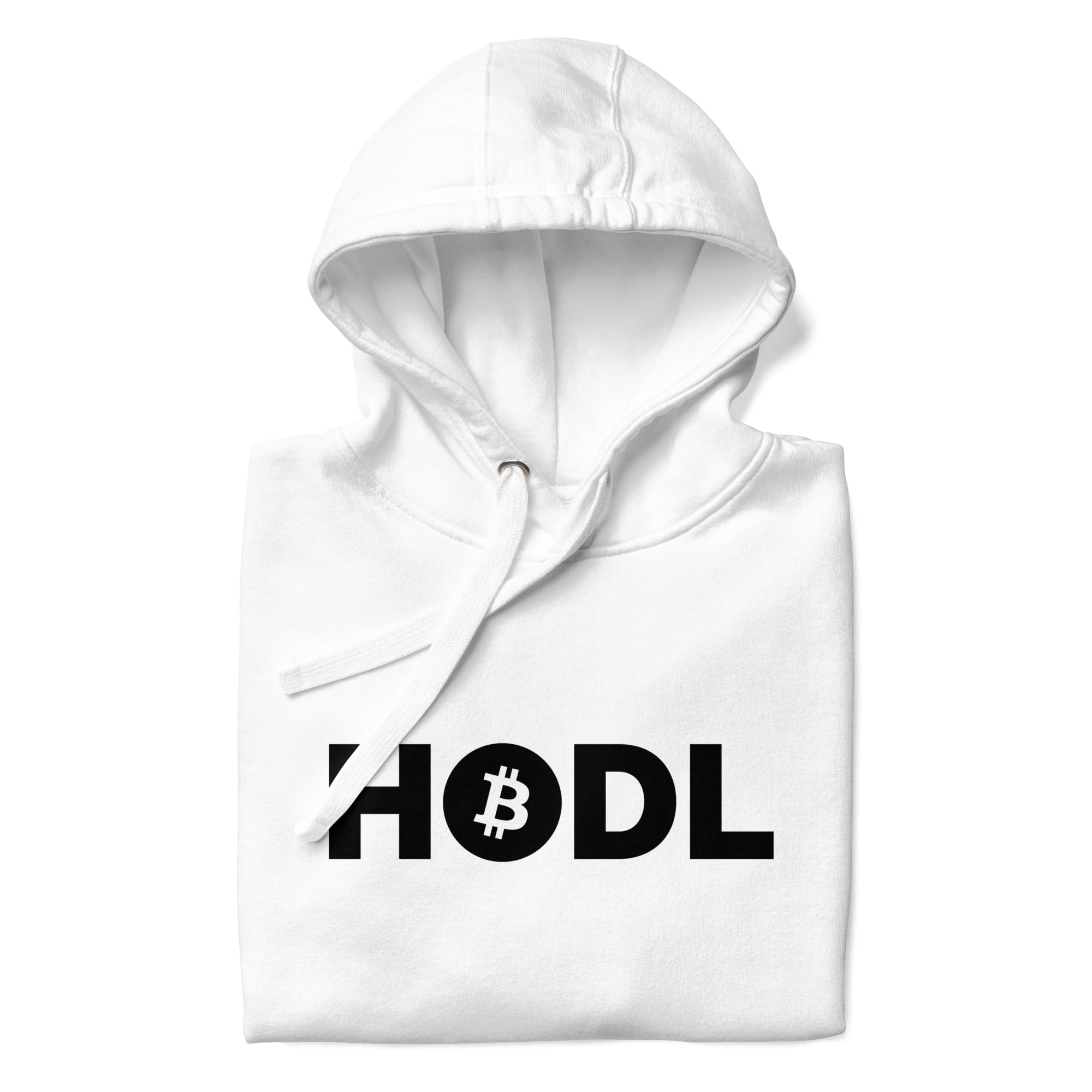 HODL Bitcoin Soft Cotton Pullover Hoodie