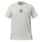 Solana SOL crypto tee - color options flat lay
