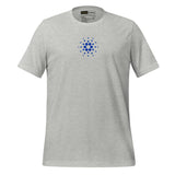 Cardano ADA crypto tee - color options flat lay