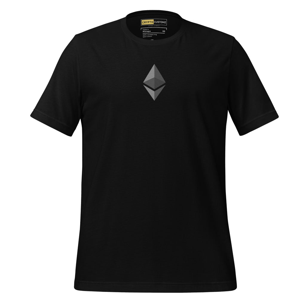 Ethereum ETH T-Shirt - front view white